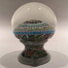 Exceptional Murano Piedouche Art Glass Paperweight Concentric Millefiori