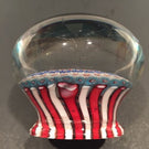 Rare Clichy Art Glass Paperweight Complex Close Packed Millefiori Piedouche