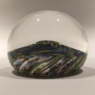Vintage Perthshire Art Glass Paperweight Swirl Pinwheel Complex Millefiori