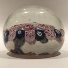 NEGC New England Glass Co Concentric Complex Millefiori Art Glass Paperweight