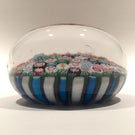 Rare Signed Antique Clichy Art Glass Paperweight Closepacked Complex Millefiori