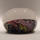 Vintage German or Murano Art Glass Paperweight End or Day Scramble