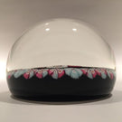 Vintage Paul Ysart Art Glass Paperweight Millefiori Butterfly & Complex Garland