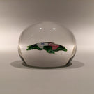 Rare Antique Clichy Art Glass Paperweight Lampworked Millefiori Nosegay Bouquet