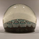 Early Murano Art Glass Paperweight Complex Silhouette Bouquet Millefiori