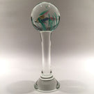 Huge 9" Footed Murano Cenedese Aquarium Fish Art Glass Paperweight Sculpture