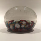 Antique German Silesia/Thuringia Art Glass Paperweight Complex Millefiori