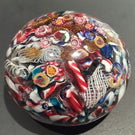Rare Pietro Bigaglia Art Glass Paperweight Complex Franchini Millefiori Scramble