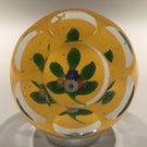 Antique St Louis Art Glass Paperweight Multifaceted Millefiori Nosegay Bouquet