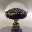 Perthshire Art Glass Paperweight Doorknob Concentric Closepacked Millefiori
