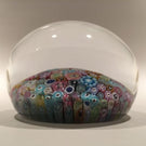 Baccarat Art Glass Paperweight Close Pack Millefiori 50+ Zodiac Silhouette Canes