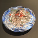 Tweedsmire Chirs Dodds Art Glass Paperweight Famous Scottish places & people