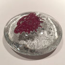 Encased "Badge Weight" Australian Military Medal Art Glass Paperweight