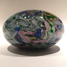 Huge 7"  Murano Art Glass Paperweight Doorstop Tutti Frutti End Of Day Scramble