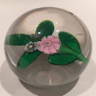 Antique Clichy Art Glass Paperweight Millefiori Lampworked Nosegay Bouquet