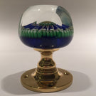 Vintage Perthshire Art Glass Millefiori Paperweight Doorknob