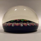 Vintage Paul Ysart Art Glass Paperweight lamp worked bouquet millefiori Garland