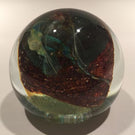 Vintage Kerry Glass Art Glass Handmade Modern Irish Art Glass Paperweight