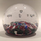 Quality Unknown Antique Art glass paperweight End of Day Harlequin Scramble