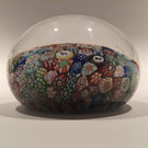 Antique Baccarat Art Glass Paperweight Complex Closepacked Millefiori