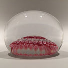 Vintage Baccarat Art Glass Paperweight Concentric Complex Millefiori B1987