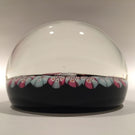 Vintage Paul Ysart Art Glass Paperweight Millefiori Butterfly & Complex Garland