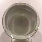 Early Chinese White Ground Art Glass Paperweight Handprint Bird In A Tree
