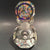 Vintage Perthshire Faceted Art Glass Paperweight Bottle Close Packed Millefiori