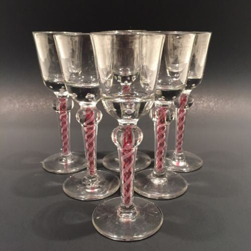 Antique best sale wine glasses