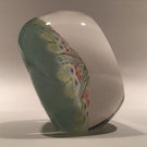 Vintage Upright Strathearn Art Glass Paperweight 8 Spoke Millefiori Twists