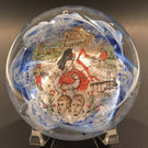 Tweedsmire Chirs Dodds Art Glass Paperweight Famous Scottish places & people