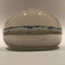 Rare Antique Albert Graeser Art Glass Paperweight Photo Floral Plaque