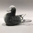 Rare Vintage Murano Handmade Art Glass Sfumato Sculpture Duck Figurine