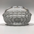 Rare Antique Baccarat Art Glass Paperweight Pressed Molded Bee