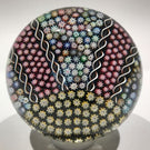 Vintage Perthshire Art Glass Paperweight Millefiori Patterned Sunrise PP122