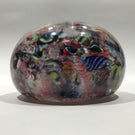 Antique New England Glass Co. NEGC Art Glass Paperweight Millefiori Scramble