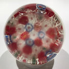 Early Chinese Art Glass Paperweight Closepacked Complex Millefiori