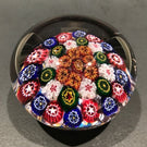Rare Antique Bohemian/Silesian Art Glass Paperweight Complex  Millefiori