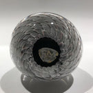 FM Ronneby Sweden Handmade Art Glass Sculpture Owl Figurine