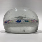 Antique New England Glass Co. NEGC Paperweight Complex Millefiori On Basket