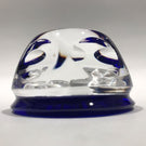 Franklin Mint Cristal D Albert Art Glass Paperweight George Washington Sulphide