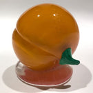 Vintage Unknown Maker Murano/NEGC? Art Glass Paperweight Tufted Peach