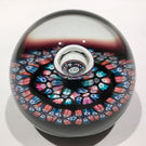 Vintage Caithness William Manson Art Glass Paperweight Millefiori Reflections