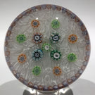 Vintage Perthshire Art Glass Paperweight Spaced Silhouette Millefiori PP11