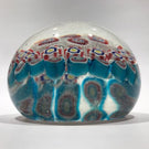 Huge 4" Early Murano Art Glass Paperweight Concentric Complex Millefiori
