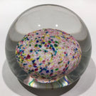 Huge Cenedese Murano Art Glass Paperweight Modern Design