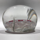 Damaged Antique New England Glass Co. Paperweight Millefiori Lattice Basket