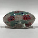 Antique Bohemian Art Glass Paperweight Concentric Complex Millefiori