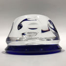 Franklin Mint Cristal D Albert Art Glass Paperweight George Washington Sulphide