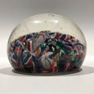 Antique New England Glass Co. NEGC Art Glass Paperweight Millefiori Scramble